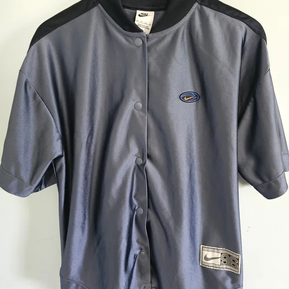 Nike‎ Circa Sweatsuit 96 Button-Up Shirt Size XS