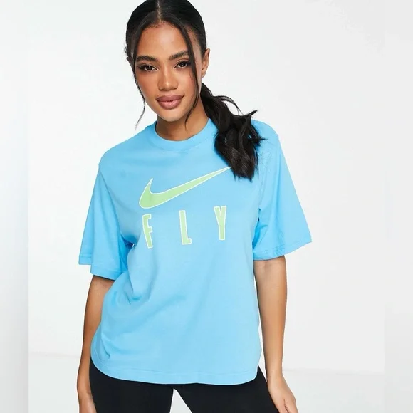 Nike Dri-FIT Swoosh‎ Oversized Loose Fit T shirt NWT Size XS
