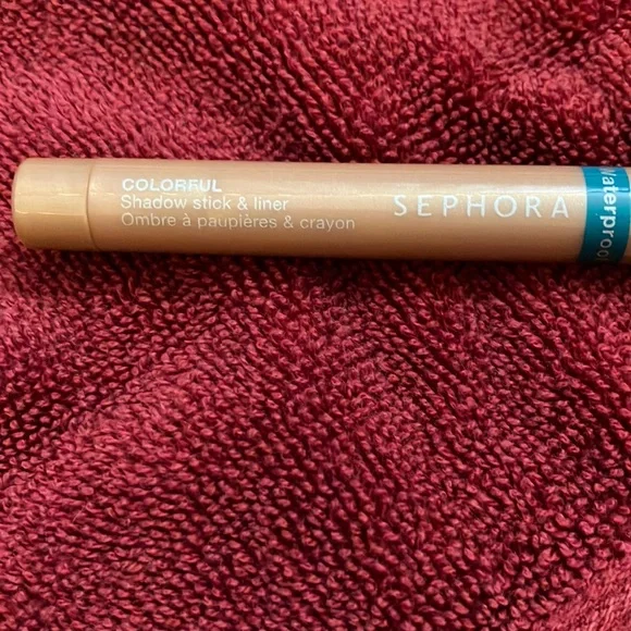 Pretty Sephora eye shadow stick and liner, NWT, made in USA 🇺🇸!