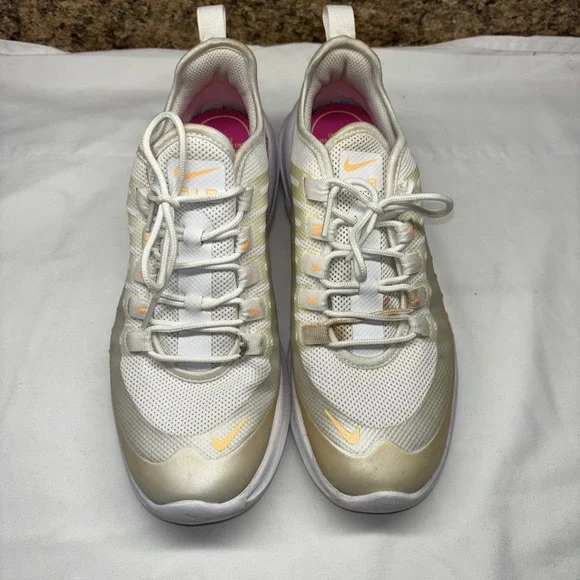 Nike Air Max Axis Prem (Womens Size 8)‎ Running Shoes Sneakers White/Pink/