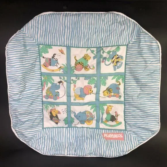 Playskool‎ Comforter Vintage Baby Blanket 40