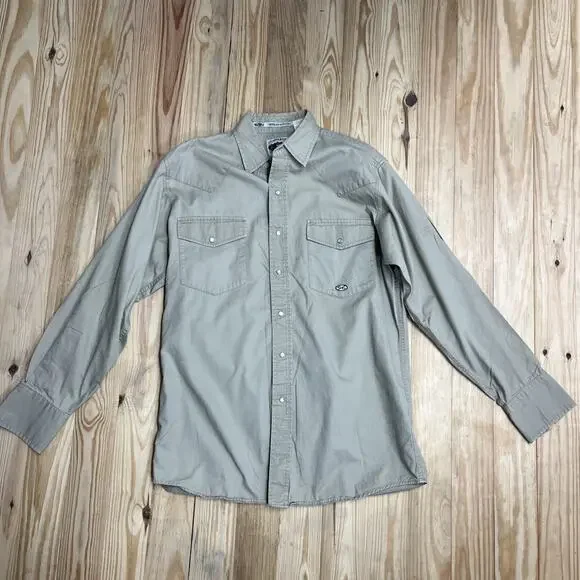Vintage 90’s Cumberland Outfitters Button Up Longsleeve Pearl Snaps M