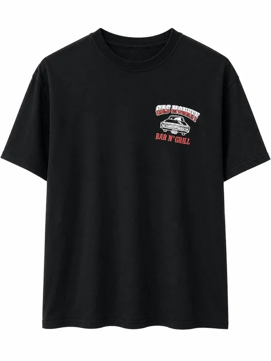 Gas Monkey Bar N’ Grill Dallas Texas Graphic Tee-Men’s Large