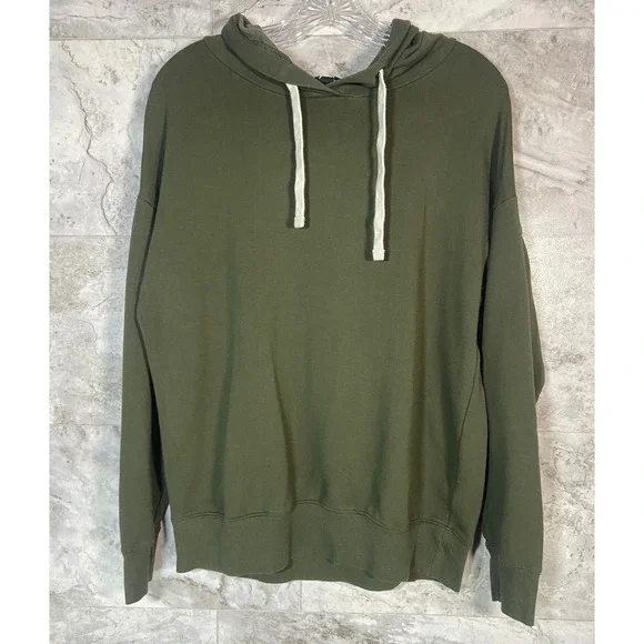 Buffalo David Britton Men's Sz S Army Green Pullover Hoodie Sweatshirt