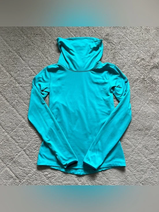 Nike Pro Dri-Fit Cowl Neck Top Sporty Athleisure Gym Workout Yoga Pilates Sz S