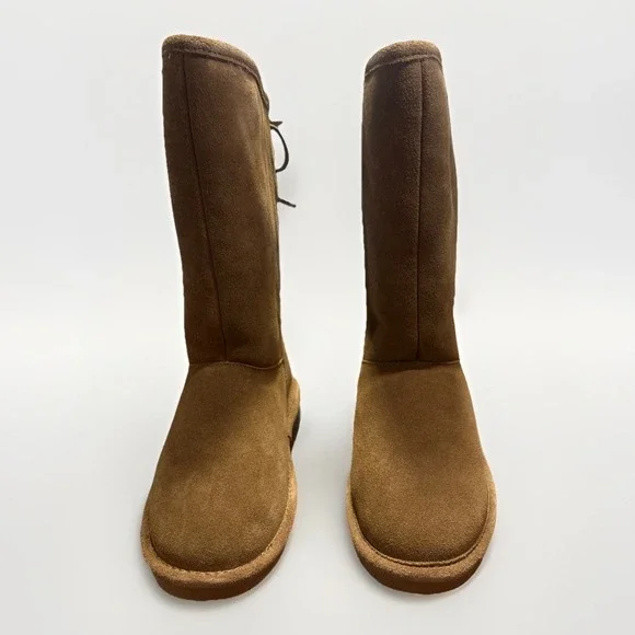 Bearpaw Phylly Youth Hickory II‎ Suede Boots Size 5