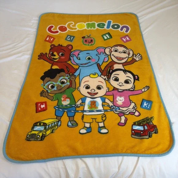 Cocomelon Kids Fleece Blanket 40x30