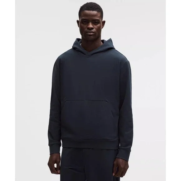 Lululemon-Men-Heavyweight Soft Jersey Pullover Hoodie-True Navy