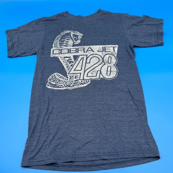 Ford Cobra Jet 428 Official Licensed Product T Shirt Blue Size S‎