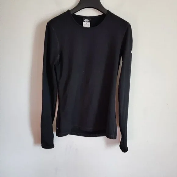 Ladies SZ M Nike Pro Black Dri-Fit Long- Sleeve Top