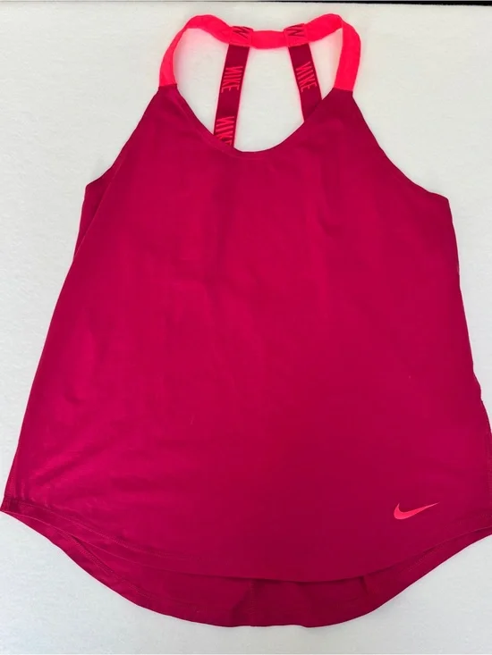 Nike Dri-FIT Women's Racerback Tank Top Magenta Pink 