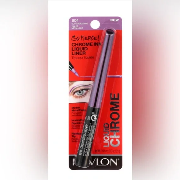 New Revlon Chrome Liquid Ink Pen Ultraviolet 904 made in USA