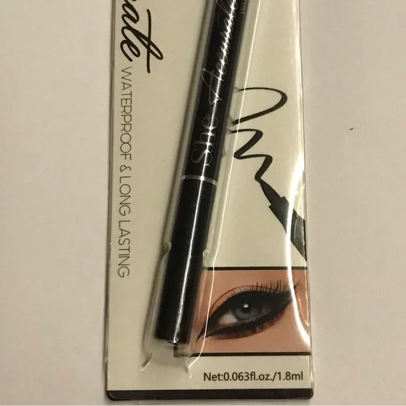 New SHE Liquid Eye Pencil Black El 101 Accentuate Waterproof Long Lasting