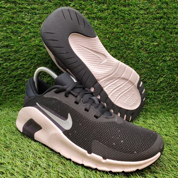 Nike Flex Train Training Shoes Athletic Gym Sneakers Black Purple Women SIZE 7