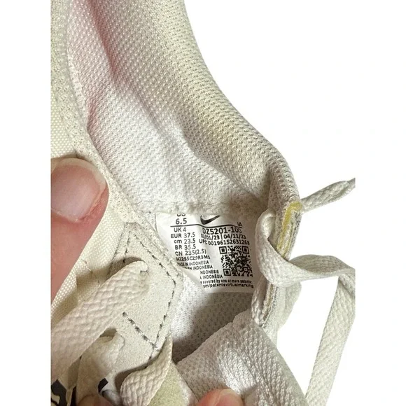Nike Waffle Trainer 2 Women's Sneakers Cream Animal Print Swoosh Size 6 1/2‎