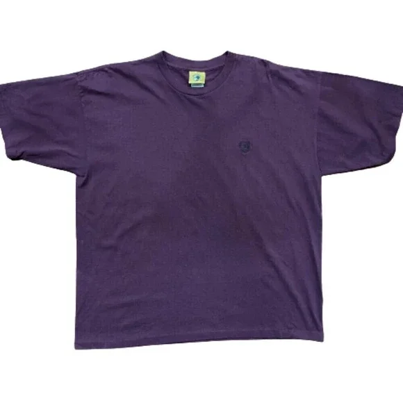 Duck Head USA Vintage Single Stitch Burgundy Cotton T-Shirt Men's Size X-Large