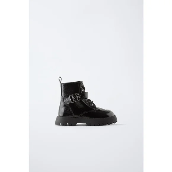 Zara Kids Buckled boots Size 6.5
