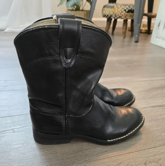 Bronco Cowboy Weatern Boots Kids Size 2 Unisex Cowgirl Outdoors Rodeo Festival