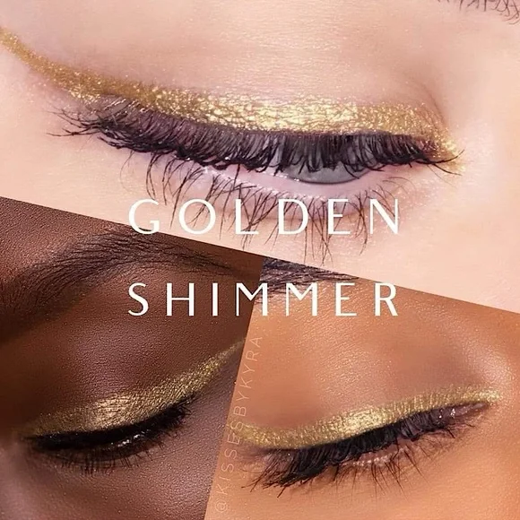 EyeSense Golden Shimmer NEW Metallic Gold Eyeliner Long-Lasting Eye Liner Pencil