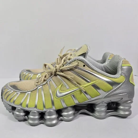 Nike Shox TL Yellow Fade Gray Womens Size 9.5 Mens Size 8 NEW No Box IH1336-700