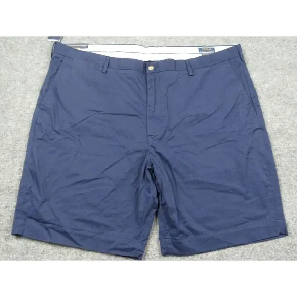 Polo Ralph Lauren Shorts‎ Mens 46Bx9 Chino Blue Pony Logo Stretch Classic Fit