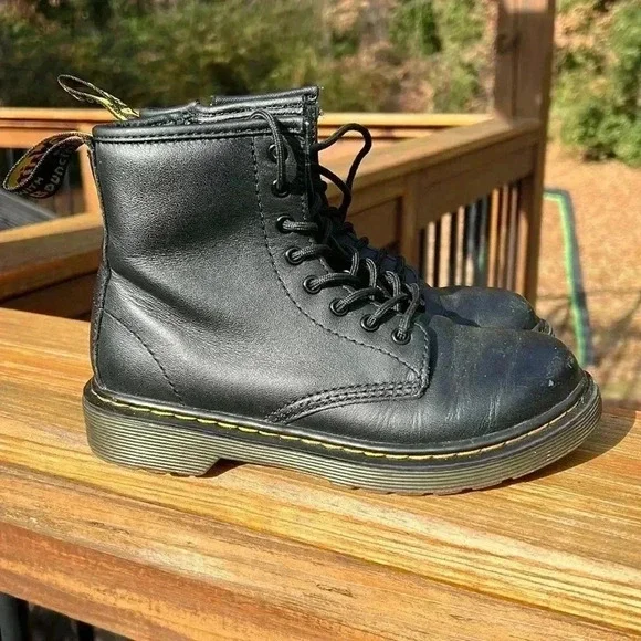 Dr. martens Leather Boots Kids 1