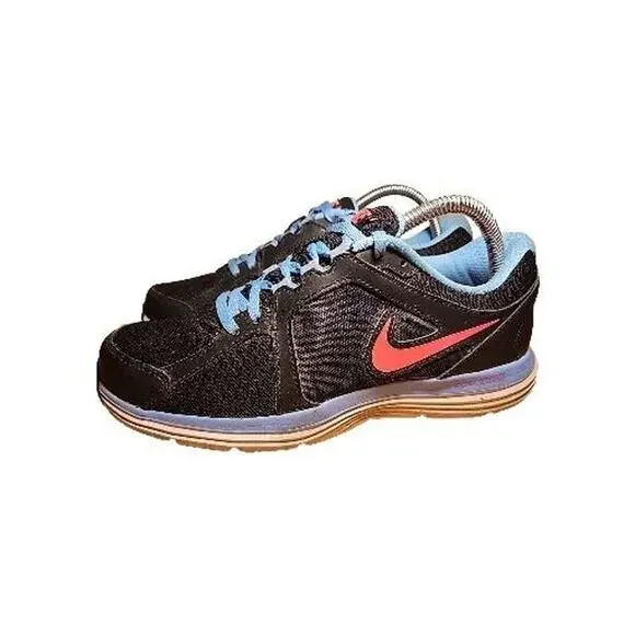 Nike Dual Fusion Women's Running Shoes Black Blue Pink Size 8.5 657498-003