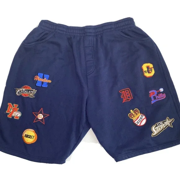 Vintage Harlem Streetleague‎ Shorts Cleveland Philly Embroidered Unlimited 3XL