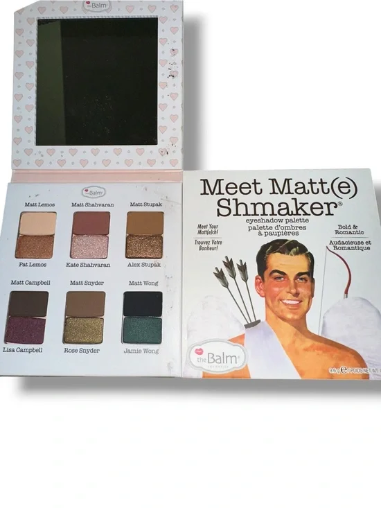 theBalm Meet Matt(e) Shmaker Eyeshadow Palette - Neutral Browns & Taupes 12 Shd