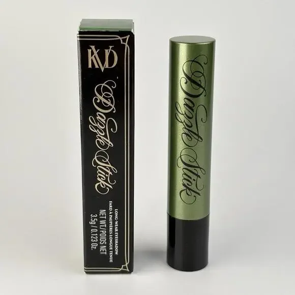 KVD Kat Von D Dazzle Stick‎ Long-Wear Eyeshadow - Green Flash 50 NIB