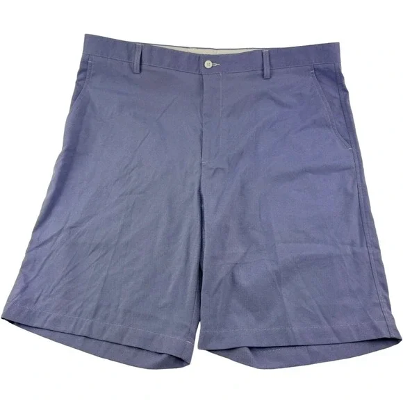 FootJoy FJ Blue Flat Front‎ Nylon Shorts Mens Size 40