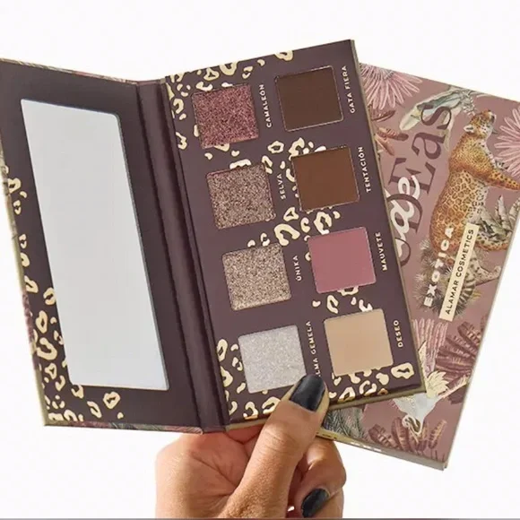 NWT Des NudeEas Pressed Pigment Eyeshadow Pallette Exotica Alamar Cosmetics