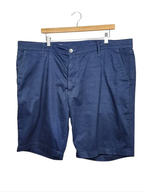 AG Adriano Goldschmied Wanderer Slim Shorts Blue Mens Size 42R