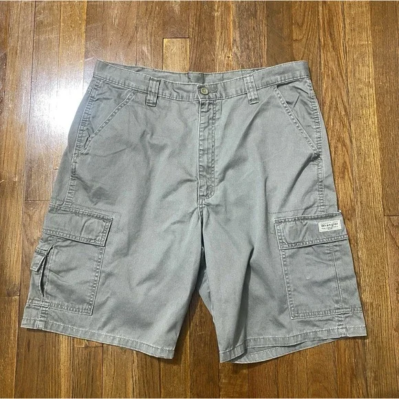 Men's Cargo Shorts Hiking Outdoor Utility‎ Work Fishing Travel 100% Cotton Sz 36