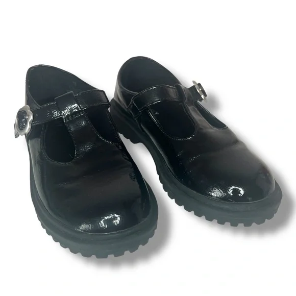 Old Navy Girl's ‎ Mary Jane Shoes Girls Size 13 Black 90s Classic