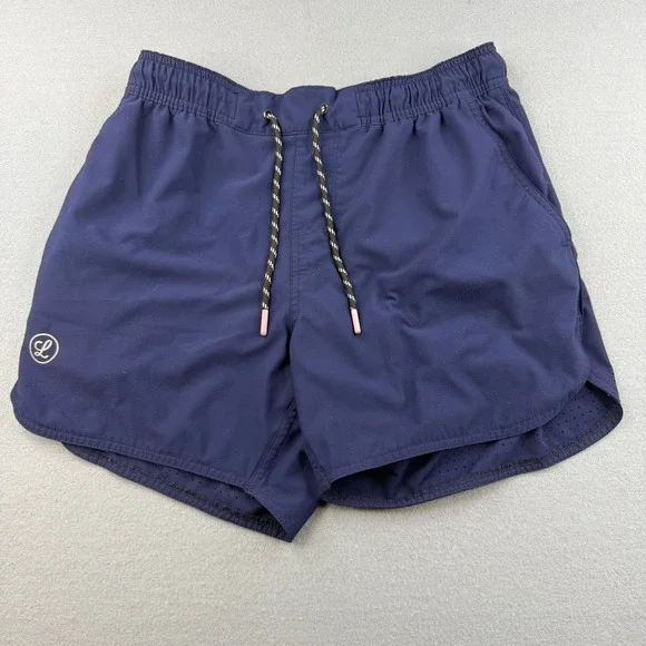 Legends Luka Shorts Mens Small Navy Blue Athletic Gym Training Performance
