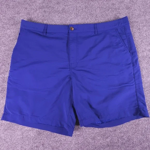 Turtleson Shorts Mens 42 Blue Chino Golf Dadcore Athleisure Preppy