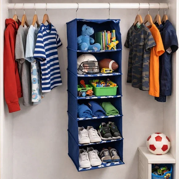 Disney Jumping Beans Mickey Mouse Hanging Closet Organizer