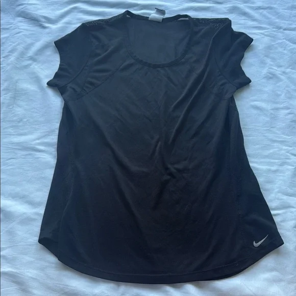 Nike Black Dri-Fit Sleeve T-Shirt