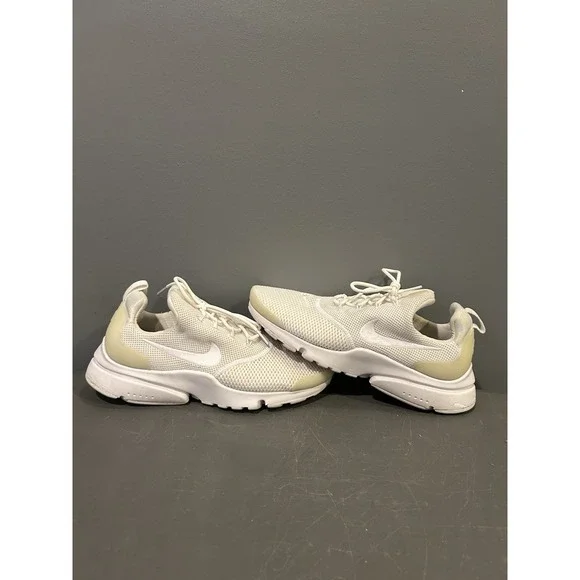 Nike Air Presto‎ Ultra Flyknit Triple White 910569-101 Sneakers Womens Size 8