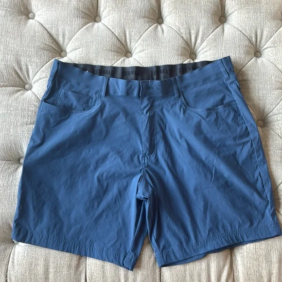 Red Head Shorts from Bass Pro Shops‎ men 40 blue spot see pic