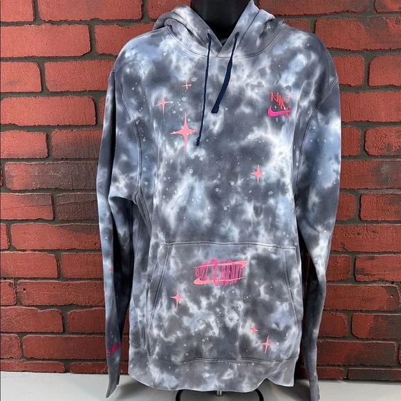 Nike Hoodie Womens Small Galaxy‎ Pattern