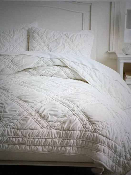 PBTeen Chamois Lattice Quilt