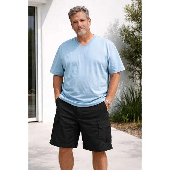 Levi Strauss & Co. Two Horse Brand Cargo Shorts Men's 46 x 9