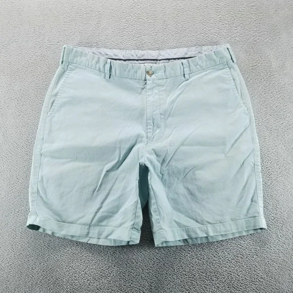 Peter Millar Shorts Mens 38‎ Blue Chinos Pima Cotton Twill 8