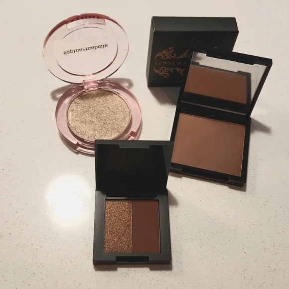 New Makeup Bundle Highlighter Bronzer Eyeshadow Sophia + Mabelle Araceli