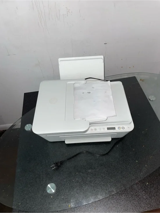HP White All-in-One Printer, Scanner & Copier