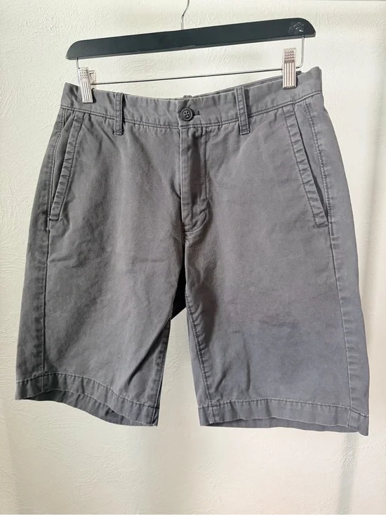 Gap Men's Gray Cotton Chino Shorts