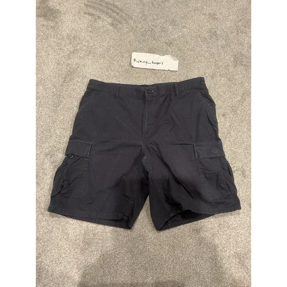 Propper Tactical Navy Cargo Shorts Men's Large Workwear Canvas Outdoors