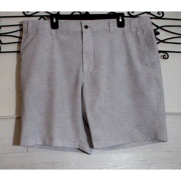 Callaway Bermuda Shorts Men's Size 40 Gray Slash Pocket Golf Sports Outdoors